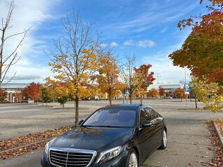 2015 Mercedes-Benz S-Класс 500 Long VI (W222, C217), чёрный, 3300000 рублей, вид 3