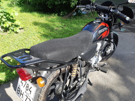2019 Bajaj Boxer BM 150X, красный, 100000 рублей, вид 2