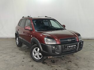 2006 Hyundai Tucson I, красный, 675000 рублей, вид 3