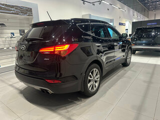 2013 Hyundai Santa Fe III, чёрный, 1740000 рублей, вид 4