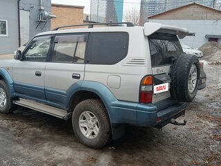 1996 Toyota Land Cruiser Prado 90 Series, серый, 1200000 рублей, вид 3