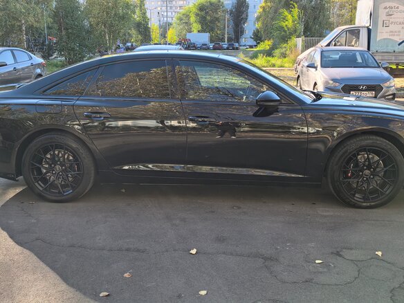 2019 Audi A6 45 TFSI V (C8), чёрный, 3100000 рублей - вид 6
