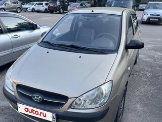 2008 Hyundai Getz I Рестайлинг, бежевый, 480000 рублей, вид 4
