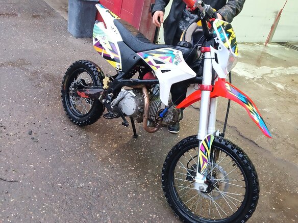 2020 Wels CRF 125, чёрный, 55000 рублей - вид 1