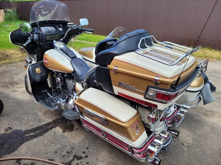 1994 Harley-Davidson Electra Glide, бежевый, 930000 рублей, вид 3