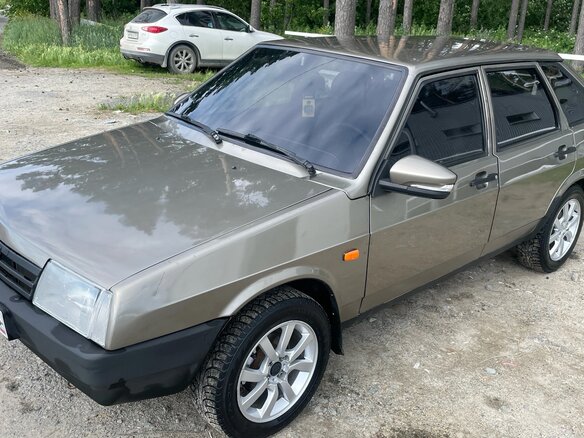 1999 Lada (ВАЗ) 2109, серый - вид 8