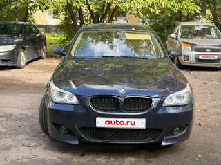2008 BMW 5 серии 520d V (E60/E61) Рестайлинг, синий, 900000 рублей, вид 3