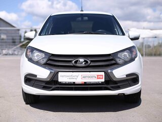 2019 Lada (ВАЗ) Granta I Рестайлинг, белый, 542771 рублей, вид 2
