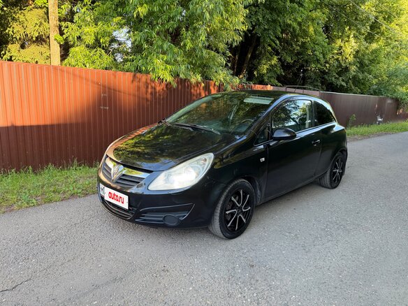 2008 Opel Corsa D, чёрный, 235000 рублей - вид 1