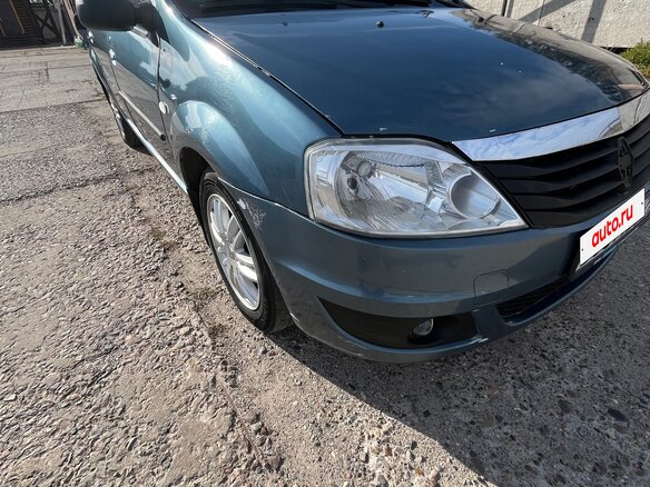 2014 Renault Logan I Рестайлинг, синий, 350000 рублей - вид 12