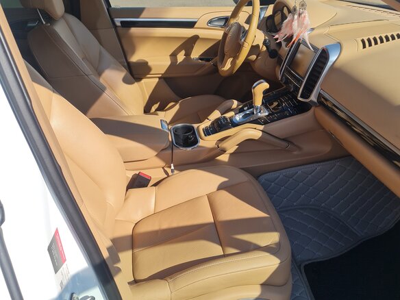 2011 Porsche Cayenne Diesel II (958), белый - вид 22