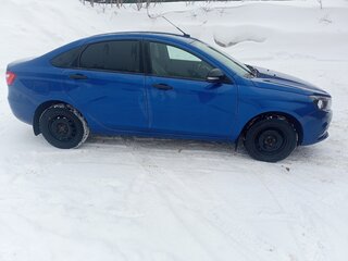 2021 Lada (ВАЗ) Vesta I, синий, 1060000 рублей, вид 2