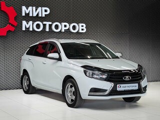 2018 Lada (ВАЗ) Vesta SW I, белый, 715000 рублей, вид 3