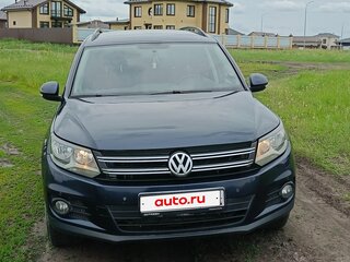 2012 Volkswagen Tiguan I Рестайлинг, синий, 1000000 рублей, вид 4