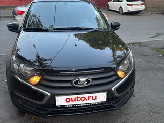 2019 Lada (ВАЗ) Granta I Рестайлинг, чёрный, 600000 рублей, вид 4