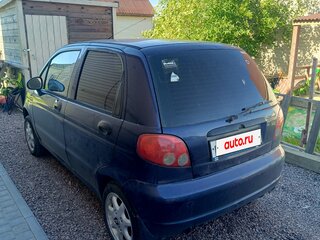 2007 Daewoo Matiz I Рестайлинг, синий, 160000 рублей, вид 4