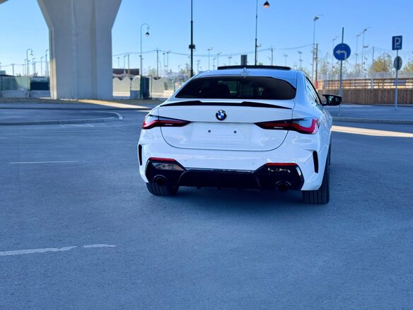 2021 BMW 4 серии 420i G22, G23, G26, белый, 5400000 рублей - вид 4