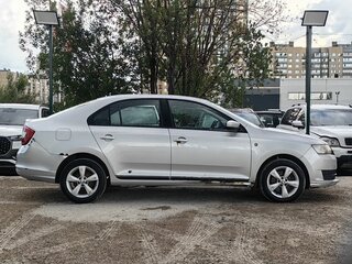 2015 Skoda Rapid I, серебристый, 559000 рублей, вид 4
