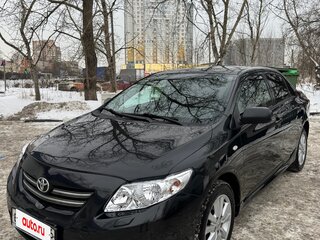 2008 Toyota Corolla AMT X (E140, E150), чёрный, 650000 рублей, вид 1