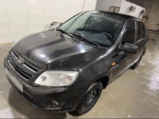 2012 Lada (ВАЗ) Granta I, чёрный, 186000 рублей, вид 1