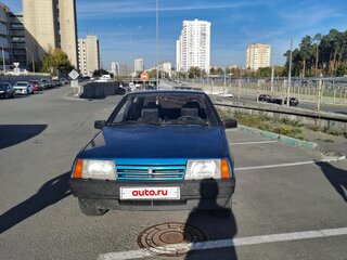 1997 Lada (ВАЗ) 21099, синий, 183000 рублей, вид 1