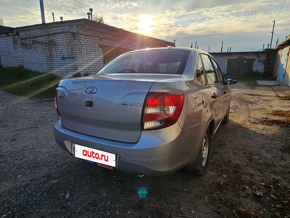 2016 Lada (ВАЗ) Granta I, серебристый, 530000 рублей - вид 12