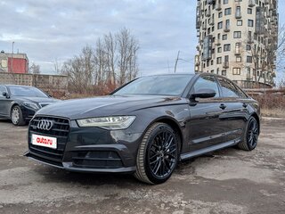2016 Audi A6 IV (C7) Рестайлинг, серый, 2500000 рублей, вид 4