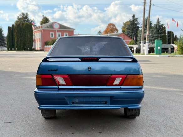 2004 Lada (ВАЗ) 2115, синий, 165000 рублей - вид 8