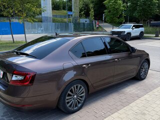 2018 Skoda Octavia III (A7) Рестайлинг, коричневый, 2100000 рублей, вид 4