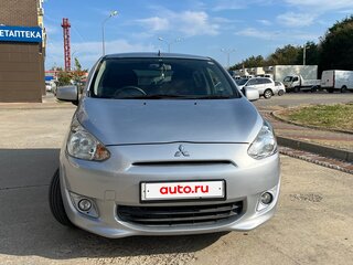 2012 Mitsubishi Mirage VI, серебристый, 580000 рублей, вид 1