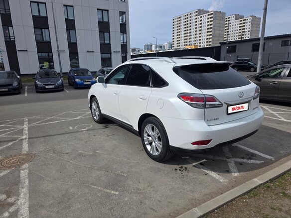 2012 Lexus RX 270 III Рестайлинг, белый, 1850000 рублей - вид 5