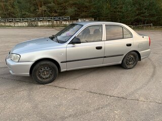 2005 Hyundai Accent ТагАЗ II, серый, 360000 рублей, вид 3