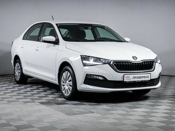 2021 Skoda Rapid II, белый, 1579000 рублей - вид 2