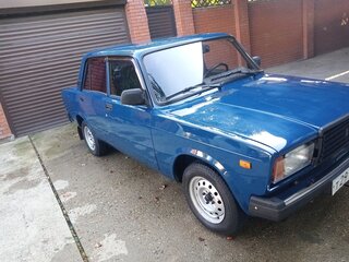2009 Lada (ВАЗ) 2107, синий, 200000 рублей, вид 3