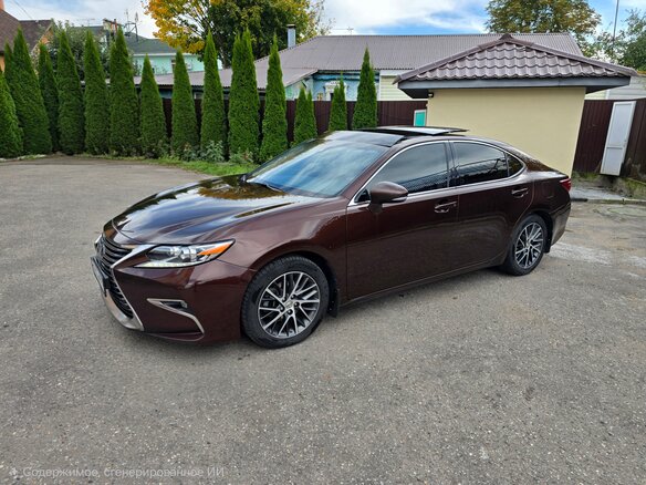 2015 Lexus ES 250 VI Рестайлинг, коричневый, 2400000 рублей - вид 1
