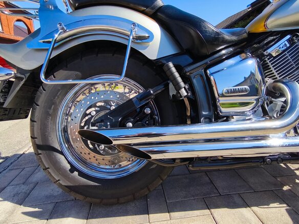 1999 Yamaha XVS1100, золотистый, 620000 рублей - вид 15
