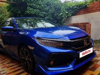 2018 Honda Civic X, синий, 1890000 рублей, вид 1