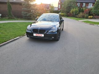 2009 BMW 5 серии 525i V (E60/E61) Рестайлинг, чёрный, 2200000 рублей, вид 2