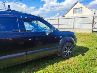 2007 Hyundai Tucson I, чёрный, 750000 рублей, вид 3
