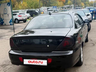 2006 Kia Spectra I Рестайлинг 2, чёрный, 400000 рублей, вид 3
