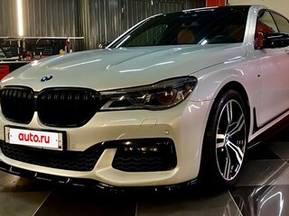 2017 BMW 7 серии 750d xDrive VI (G11/G12), белый, 3999000 рублей, вид 3