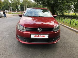 2012 Volkswagen Polo V, красный, 599999 рублей, вид 2