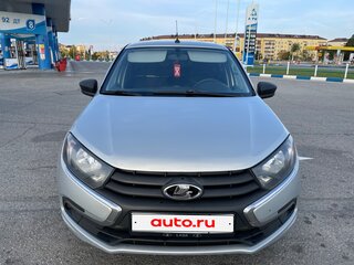 2020 Lada (ВАЗ) Granta I Рестайлинг, серебристый, 480000 рублей, вид 1