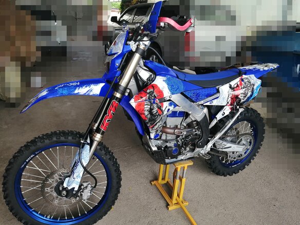 2023 Yamaha WR450F, синий, 810000 рублей - вид 12