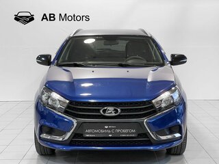 2021 Lada (ВАЗ) Vesta SW I, синий, 1230000 рублей, вид 3