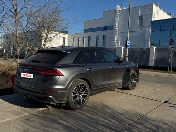 2020 Audi Q8 55 TFSI I (4M), серый - вид 13