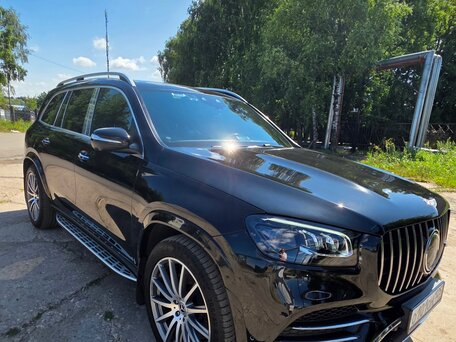 2020 Mercedes-Benz GLS 580 II (X167), чёрный, 11500000 рублей, вид 4