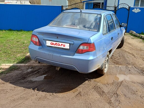 2008 Daewoo Nexia I Рестайлинг, голубой, 150000 рублей - вид 2