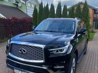 2020 Infiniti QX80 I Рестайлинг 3, чёрный, 4680000 рублей, вид 1