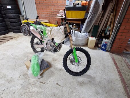 2026 Kawasaki KX 250, зелёный, 885000 рублей, вид 2